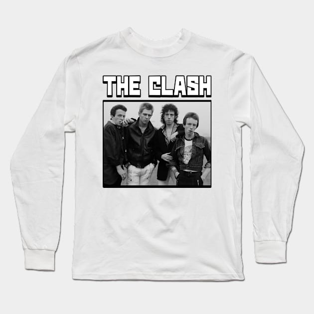 The Clash Long Sleeve T-Shirt by Pemandangan Kenangan 2000